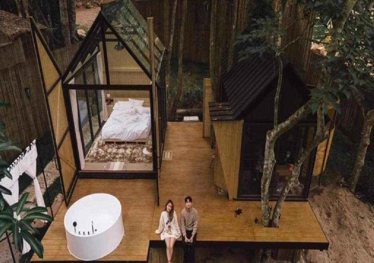 מלון Ban Pok Nai Morning Star Glamping מראה חיצוני תמונה