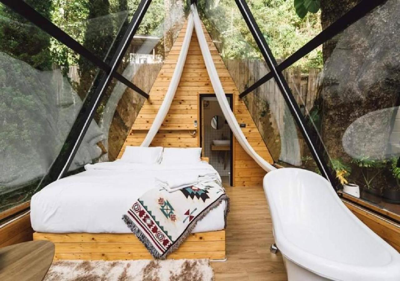 מלון Ban Pok Nai Morning Star Glamping מראה חיצוני תמונה