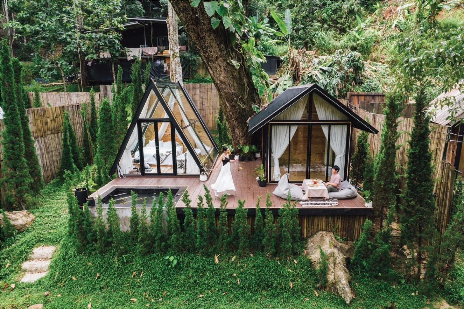 מלון Ban Pok Nai Morning Star Glamping מראה חיצוני תמונה