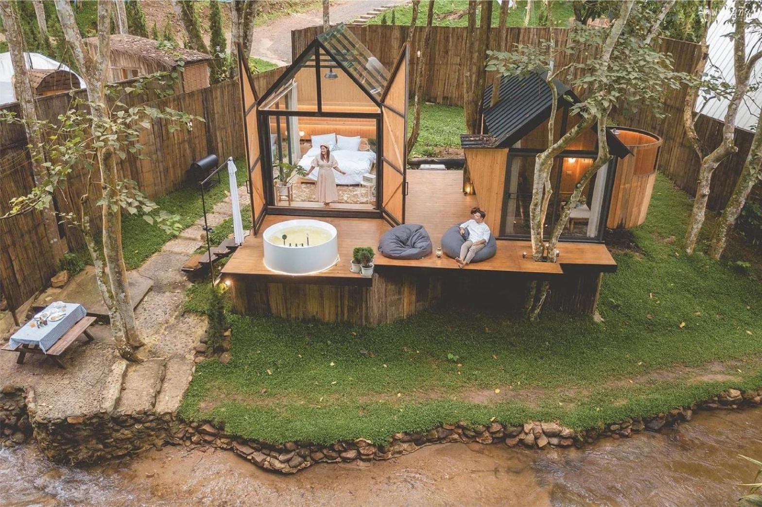 מלון Ban Pok Nai Morning Star Glamping מראה חיצוני תמונה
