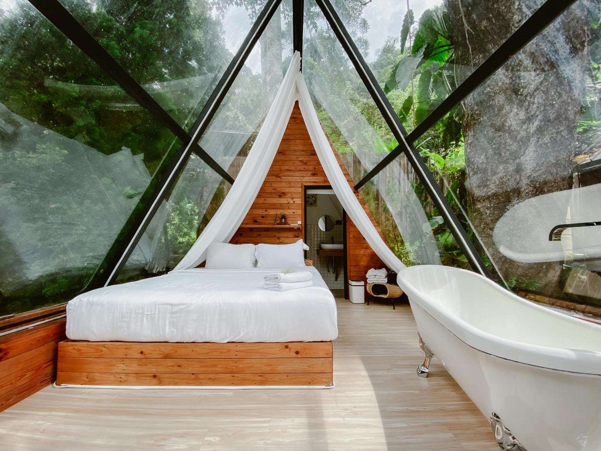 מלון Ban Pok Nai Morning Star Glamping מראה חיצוני תמונה