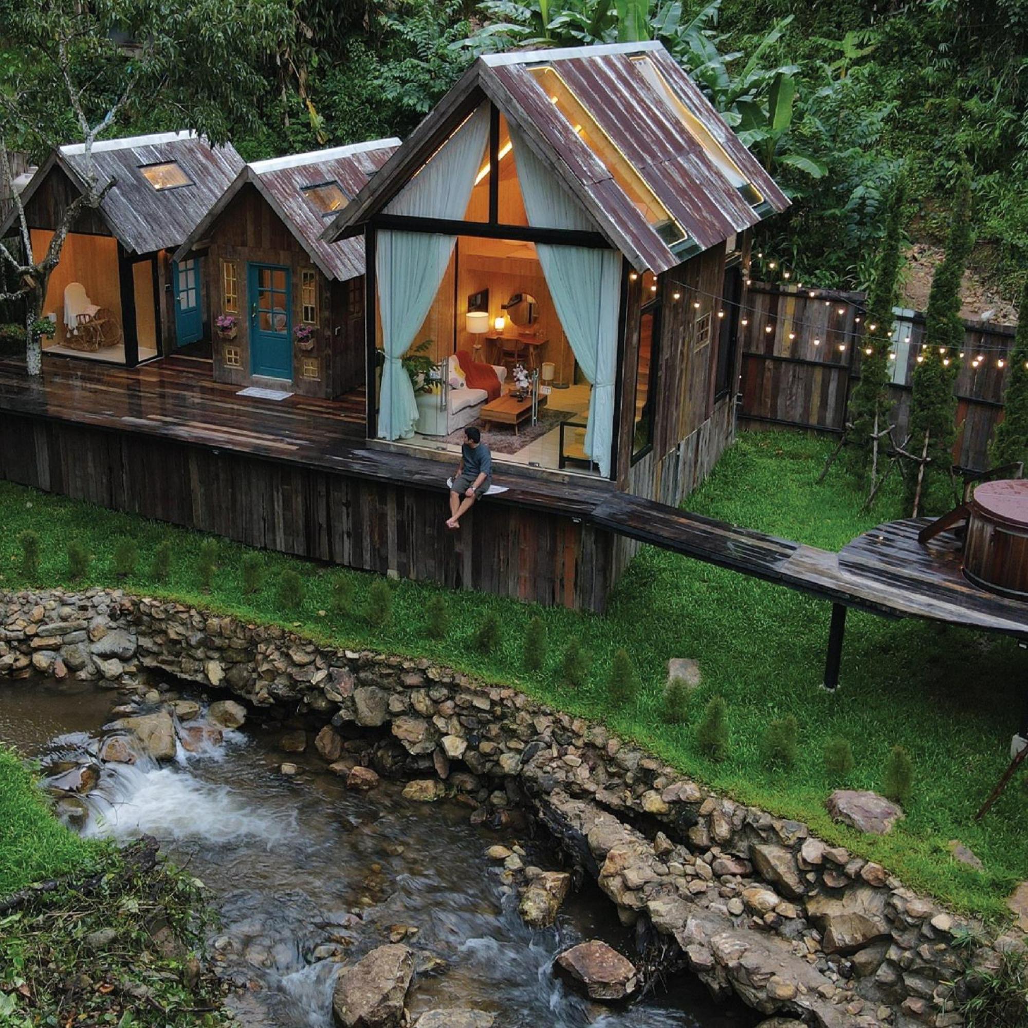 מלון Ban Pok Nai Morning Star Glamping מראה חיצוני תמונה